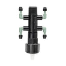 1/2" FPT x MPT x 1/4" Barb 4-Port Drip Manifold 67060