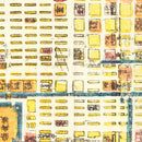 Vintage Map of Kyoto, Japan 1863