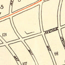 Vintage Beverly Hills, CA Street Map 1926