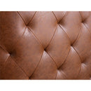 Swivel Chair With Tufted Barrel Design And Nailhead Accents by HouseOfZazla