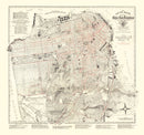 Vintage Map of San Francisco, California 1915