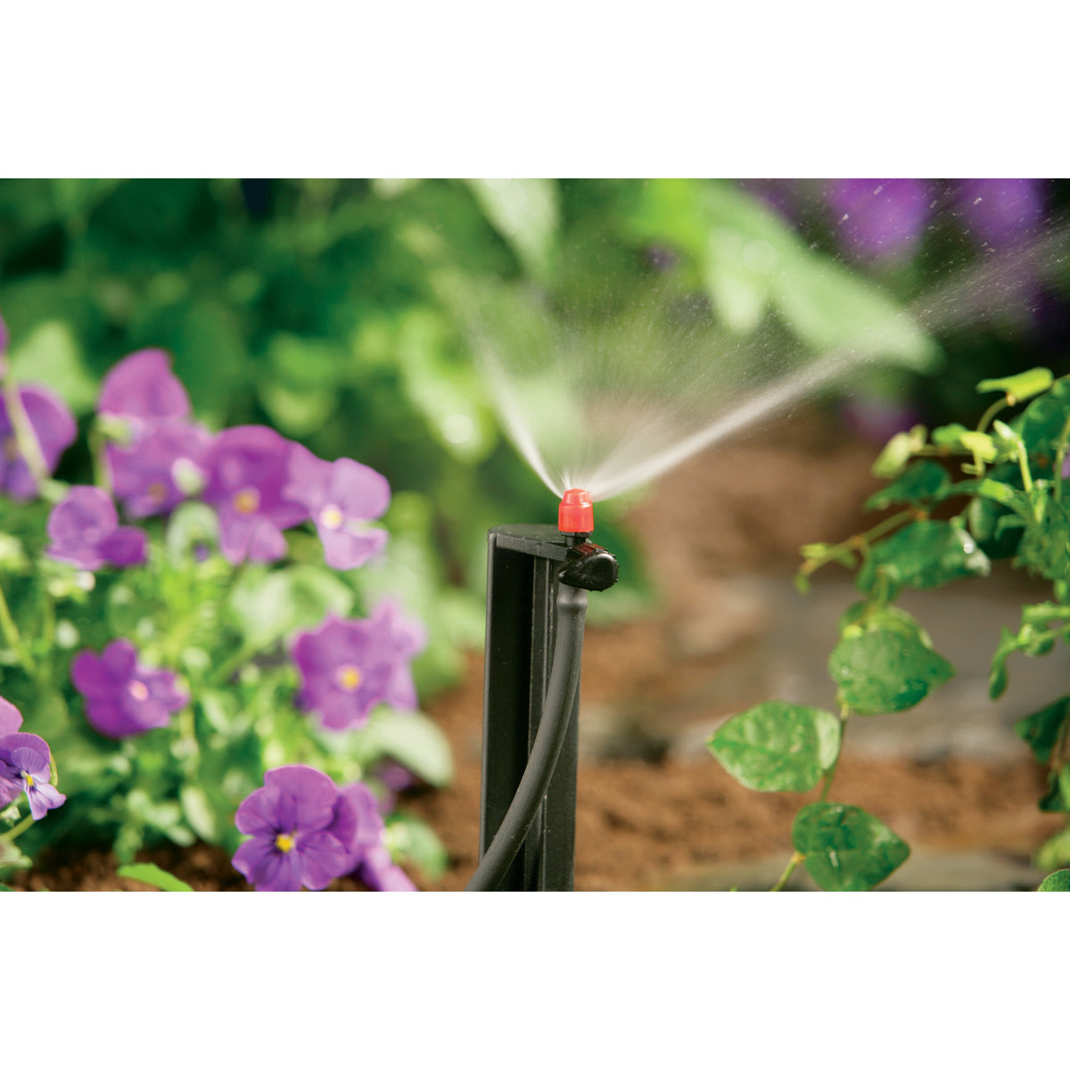 1/4" Barb Micro-Sprinkler Qtr Pattern on 12" Stake 67138, photo 2 of 2