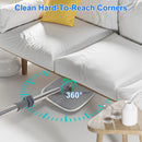 Spin Mop Set – Dual Bucket with 4 Reusable Microfiber Pads