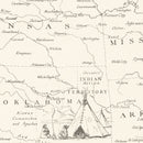 Vintage Map of United States 1926
