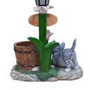 Lying Cat Solar Planter Garden Decor by HouseOfZazla