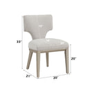 Kasa - Side Chair (Set of 2) - Light Gray by HouseOfZazla