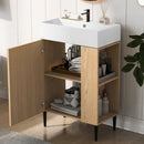 Bathroom Vanity, Combo Cabinet, Bathroom Storage Cabinet, Single Ceramic Sink by Unique Piece Furniture