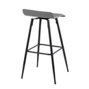 Ale - Contemporary Fixed-Height Bar Stool (Set of 2) by HouseOfZazla