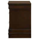 Demetra - 2 Drawer Nightstand - Cappuccino by HouseOfZazla