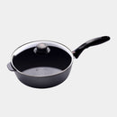 HD Nonstick Saute Pan with Glass Lid - Induction