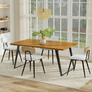 Lowry - Handcrafted Square Dining Table by HouseOfZazla