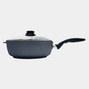 HD Nonstick Saute Pan with Glass Lid - Induction