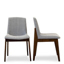 Crystal - Upholstered Dining Chair (Set of 2) by HouseOfZazla