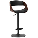 Archer - Adjustable Swivel Bar Stool - Black by HouseOfZazla