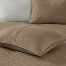 Reversible Quilt Set Mocha Full/Queen