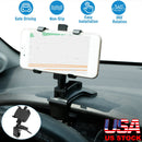 Car Dashboard Phone Bracket Stand Car Phone Holder Non-slip 360¡Rotation Dashboard Phone Clamp Suitable For 3-7in Cell Phone