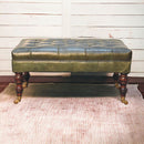 Buffalo - Ottoman With Castor Legs by HouseOfZazla
