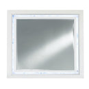 Skye - Marble Mirror - White by Unique Piece Furniture