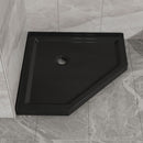 Goodyo - Neo-Angle Shower Base - Black by HouseOfZazla