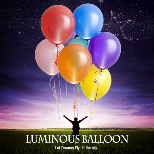 6-Pack LED Light-Up Balloons – Multicolor Party Decor, photo 4 of 5