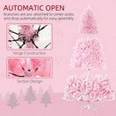 Artificial Christmas Tree - Pink 7ft