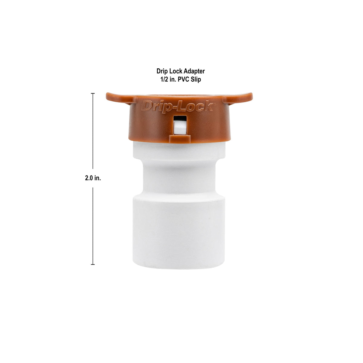 1/2" PVC Slip x Drip-Lock Adapter 67449, photo 4 of 11