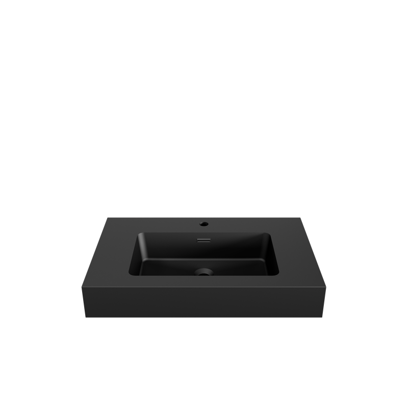 BB02-30-109 Integrated Engineered Solid Surface Basin Matt, photo 9 of 10