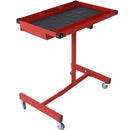 Adjustable Tear Down Work Table With Drawer For Garages, Repair Shops, And Diy, Portable, (4) 2.5" Swivel Casters, 220 Pound Capacity, Rubber Corners, Heavy Duty Steel by HouseOfZazla