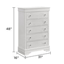 Blaze - Modern 5 Drawer Chest