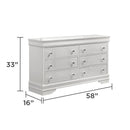 Blaze - 6 Drawer Dresser