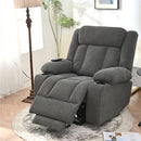 Power Lift Recliner Chair With Extended Footrest, Remote Control, Cup Holders, And Side Pockets by HouseOfZazla