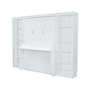 Murphy Bed With Desk And Bookshelf by HouseOfZazla