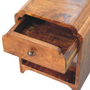 Newton - Nightstand With A Drawer And Open Shelf by Unique Piece Furniture
