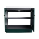 Contemporary Freestanding Bathroom Vanity With Resin Sink & Soft-Close Cabinet Doors by HouseOfZazla