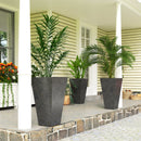 Outsunny 28" Tall Planters, Set of 3