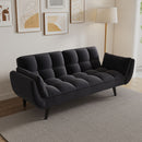 Sofa Soft Two Armrests Throw Pillow Pillow Comfortable Fit Apartment Bedroom Small Space by HouseOfZazla