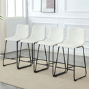 Retro Bar Chairs, Comfortable Stools (Set of 2)