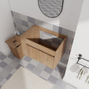 30 Inch Bathroom Vanity With Open Shelf