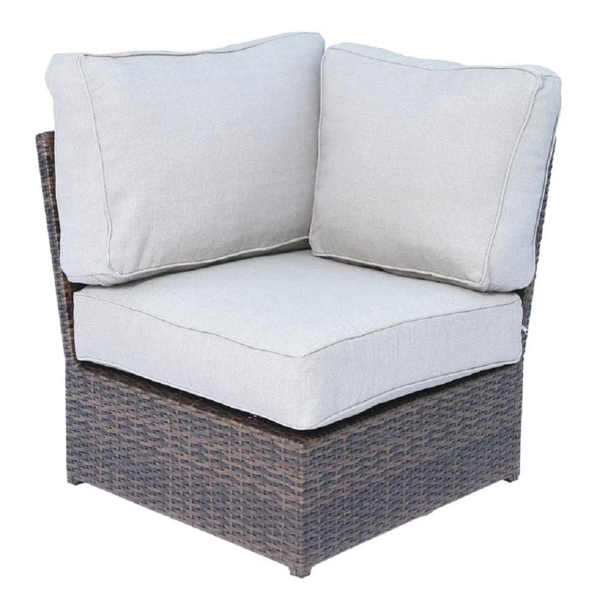 Modular 4 Person Outdoor Seating Group With Cushions - Espresso, photo 7 of 9