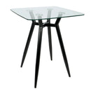 Clara - Mid Century Modern Square Table by HouseOfZazla