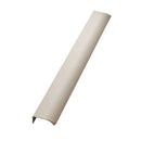 Beige Textured "Edge Straight" Tab Drawer Pulls