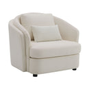 Mariko - Linen 3 Pieces Living Room Set - Beige by HouseOfZazla