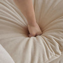 Chenille Fabric Ottomans Footrest to Combine with 2 Seater Sofa, 3 Seater Sofa and 4 Seater Sofa, Beige