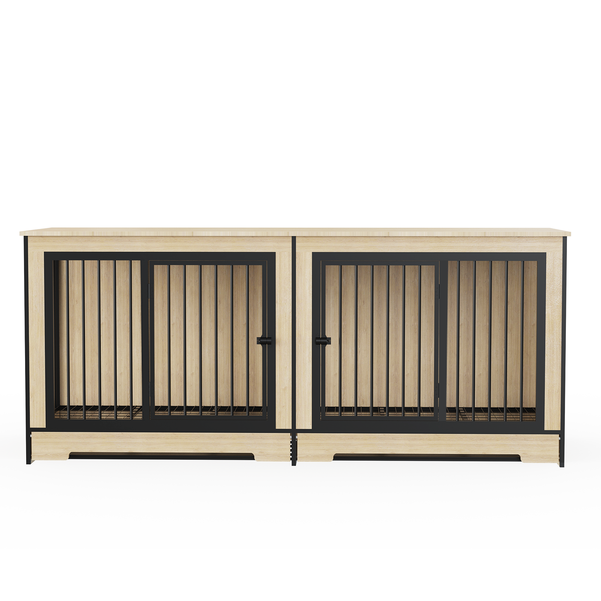 Dog Crate Furniture with Two Combined Rooms, photo 2 of 10