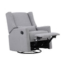 Pronto - Swivel Glider Recliner With Pillow by HouseOfZazla