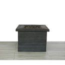 Fibre Reinforced Propane / Natural Gas Fire Pit Table - Charcoal by HouseOfZazla