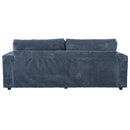 Oversized Loveseat Chaise With 2 USB Ports, 2 Cup Holders And 2 Throw Pillows by HouseOfZazla