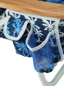 1PCS Backpack Beach Chairs for Adults Beach towel backpack beach chairs for adults 5 position chair with pouch folding lightweight positions back pack 13 inch high