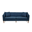 Contemporary 3 Seater Sofa With Accents