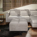 Avalon - Square Coffee Table, Storage Ottoman by HouseOfZazla